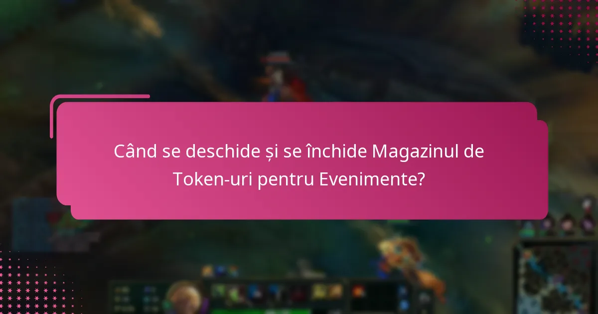 Cum pot câștiga token-uri pentru Magazinul de Token-uri pentru Evenimente?