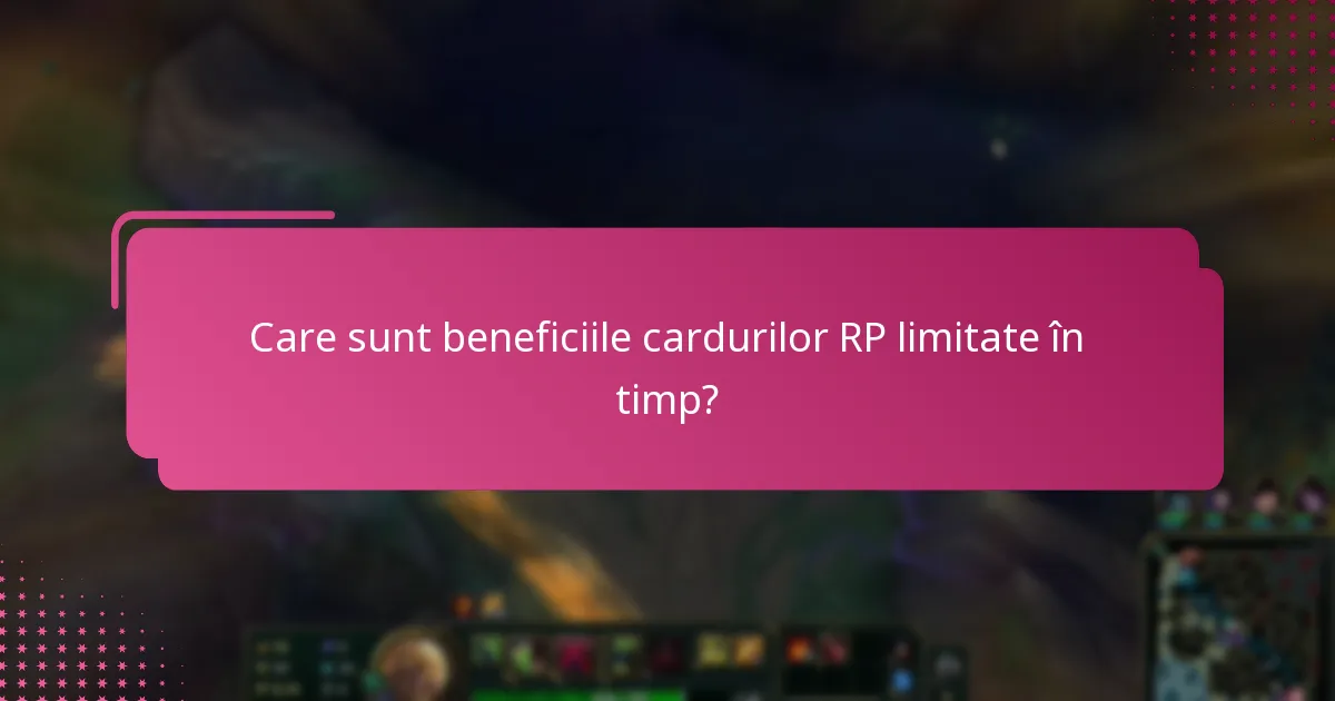Ce oferte sezoniere sunt disponibile în prezent pentru cardurile RP?