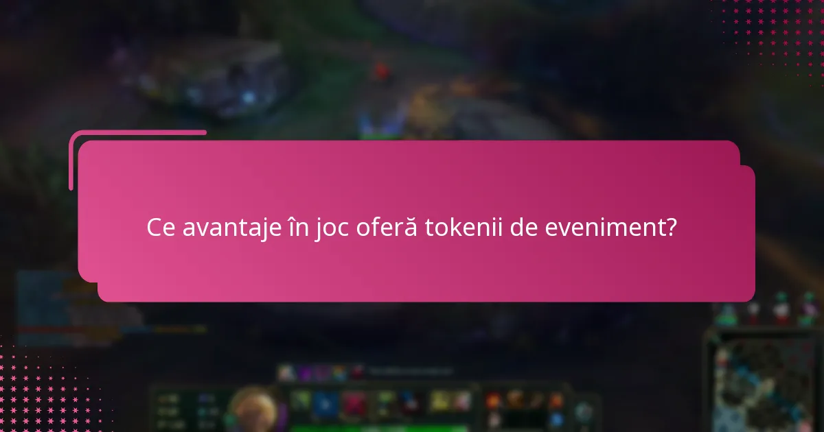 Care sunt ofertele cu durată limitată asociate cu tokenii de eveniment?