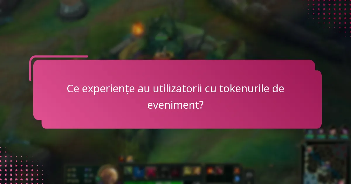 Cum pot răscumpăra tokenurile de eveniment pentru recompense?