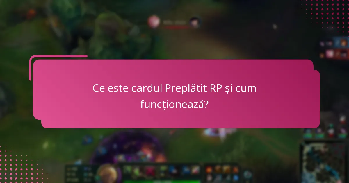 Cum pot achiziționa cardul Preplătit RP?