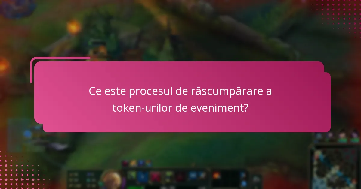 Cum să răscumperi token-uri de eveniment pas cu pas?