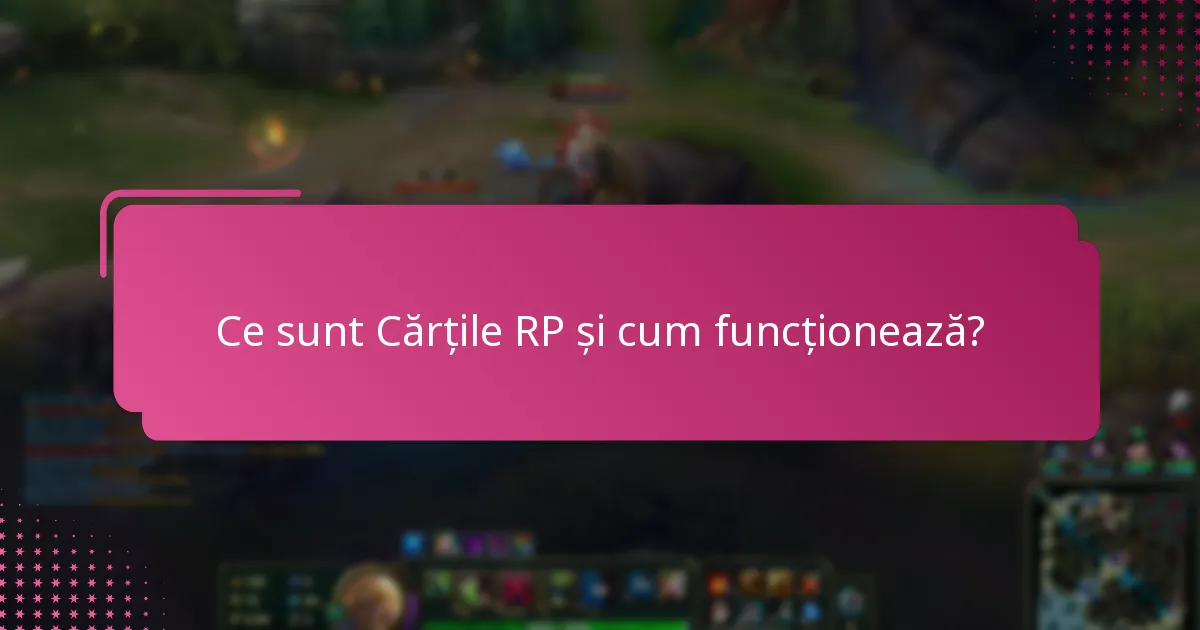 Cum să răscumpărați Cărțile RP pentru recompense?