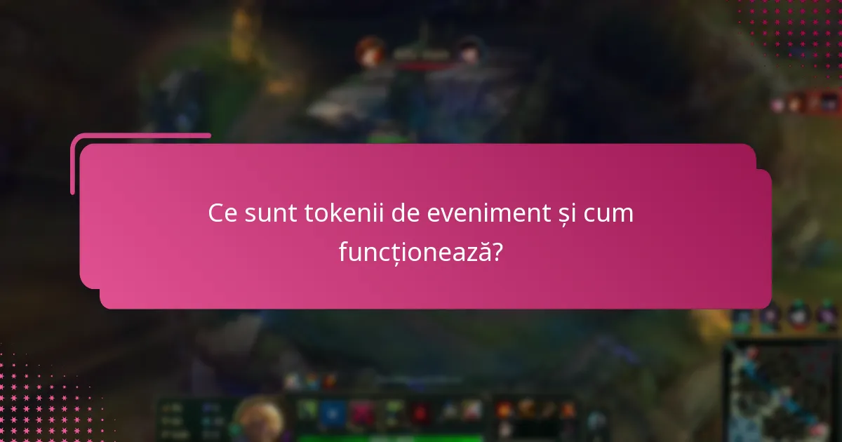 Cum se compară tokenii de eveniment cu alte soluții de implicare?